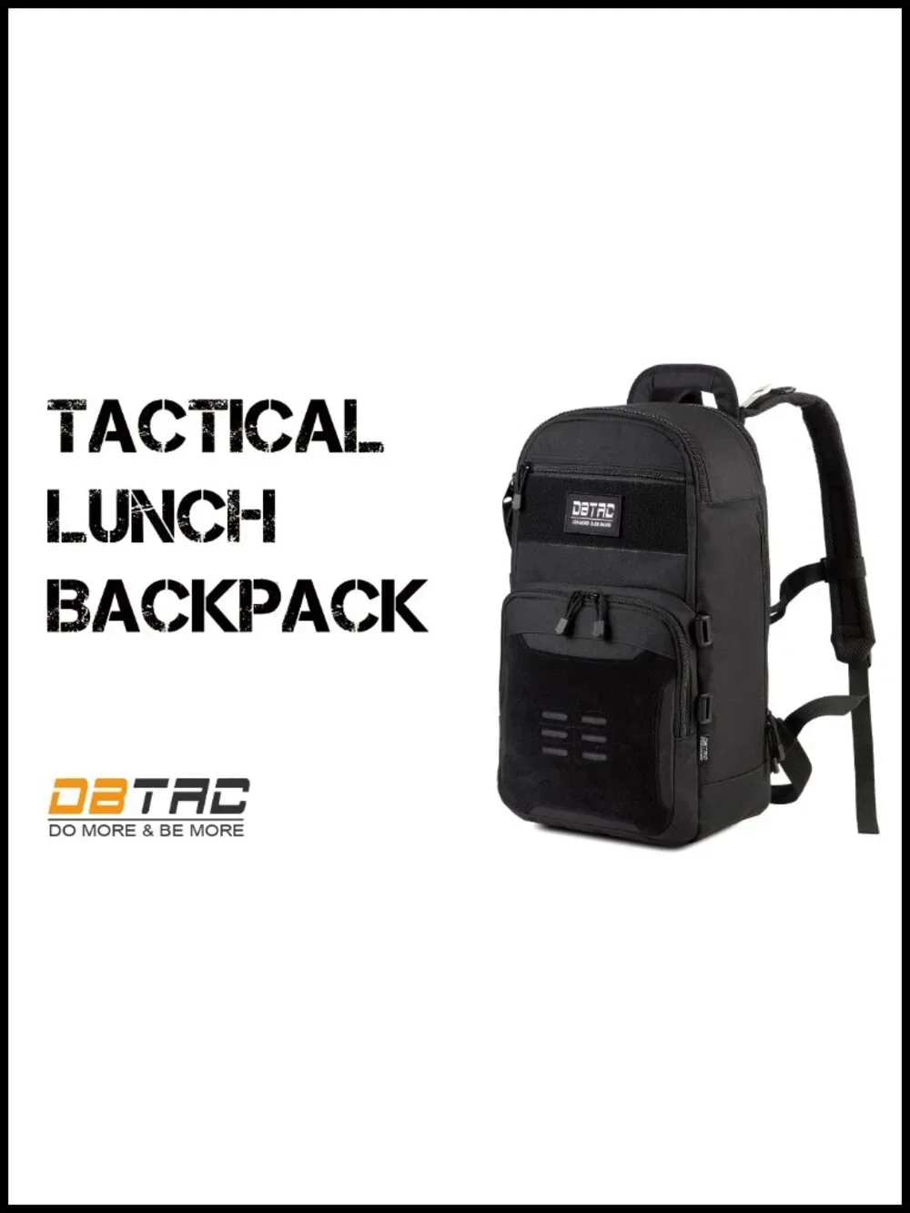 Tactical Insulated Backpack Cooler Lunch Bag for Work Picnic Hiking 24 Cans